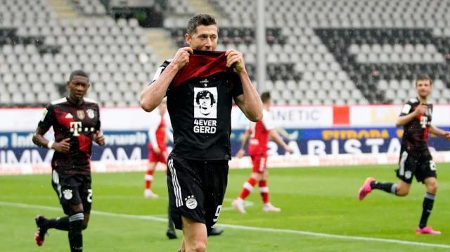 kaiyun-莱万追平盖德·穆勒纪录 超越纪录悬念留到末轮